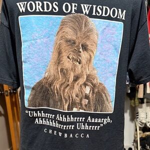 MAD Engine Black Chewbacca Graphic Tee